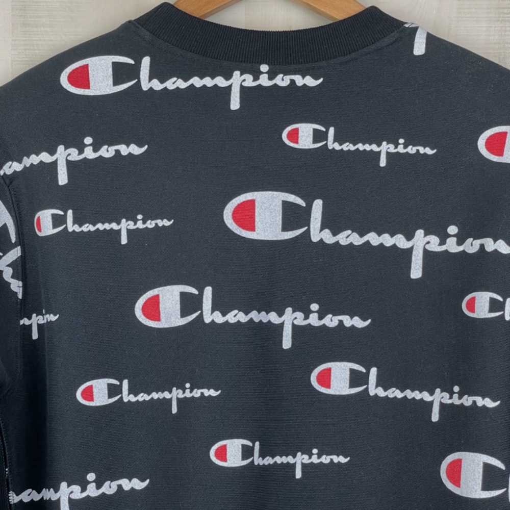 Champion Reverse Weave Men’s All Over Script Blac… - image 6